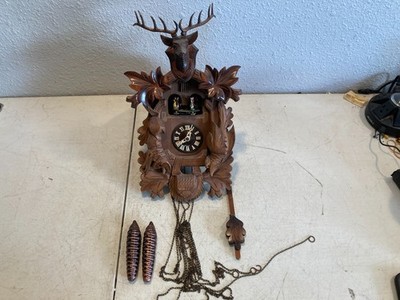 Hubert Herr Black Forest Cuckoo Clock Made In Germany