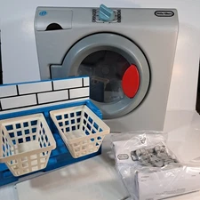 Little Tikes First Washer Dryer Pretend Play Appliance Toy Tested Works **read..