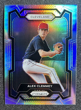 2024 Panini Prizm #94 Silver Prizm Alex Clemmey Cleveland Guardians