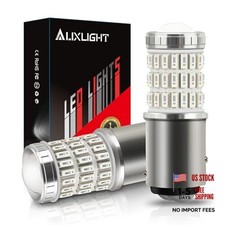2057 1157 2357 7528 2057A 1157A 2357A LED Bulbs Ultra Bright 60 Brilliant Red