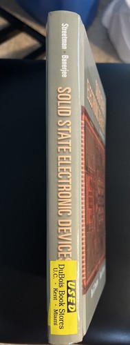 Solid State Electronic Devices (7th Edition) - Hardcover - gebraucht - Bild 2 von 3