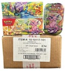 Pokemon Scarlet & Violet Prismatic Evolutions Mini Tin Display 4-Box Case #AJF