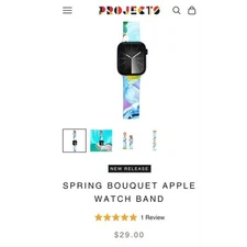 Projects Watches Apple Watch Band 42/44mm Spring Bouquet