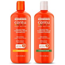 Cantu Shampoo & Conditioner Shea Butter Natural 13.5 fl oz 0.89 per gallon