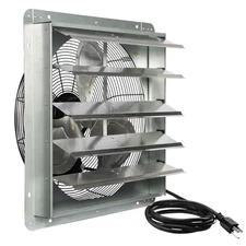 20 Inch Shutter Exhaust Fan With 1.65 Meters Power Cord Wall Mounted, High Speed