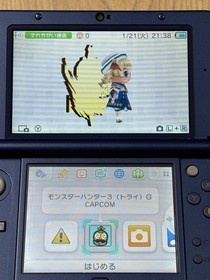 New Nintendo 3DS LL Metallic Blue Console Stylus Clean Screen Japan