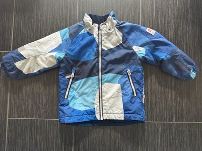 Reima Tec Toddler Ski Snow Jacket 3T No Hood Water Resistant High Visibility