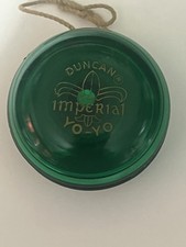 1960's Translucent Dark green Duncan Imperial YO-YO With String