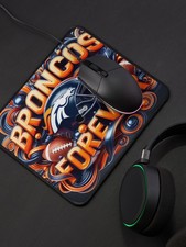 NFL Denver Broncos Football  Mouse Pad
