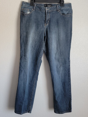 Venezia Jeans Womens Size 16 Average Tapered High Rise Denim