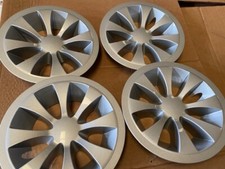  4 Pack Genuine EZ-Go 665144 WHEEL COVER, METALLIC SILVER, 8 inch NEW 