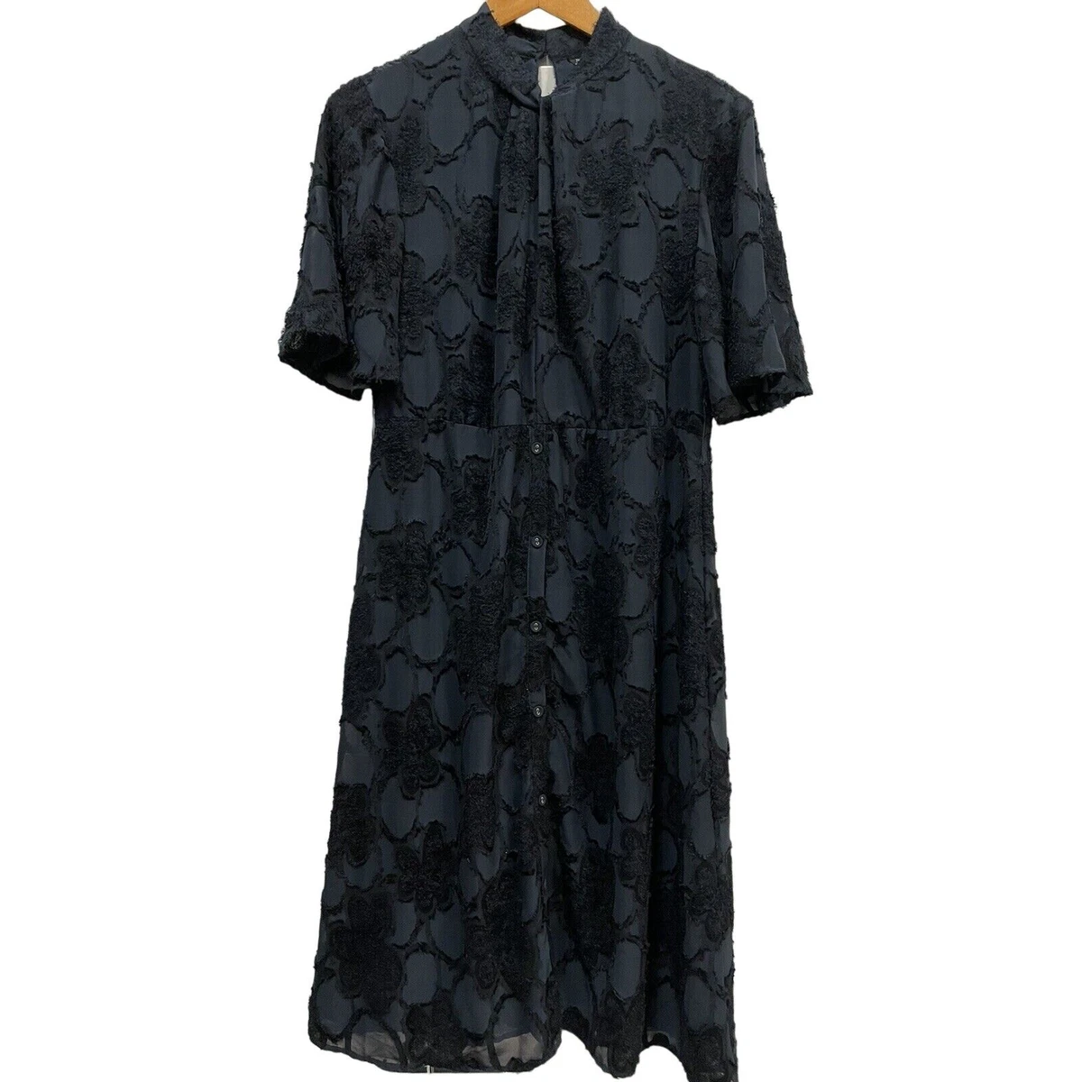 Zara fringed jacquard best sale dress