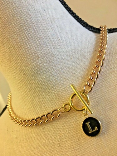 Custom Initial Charm Letter Pendant 