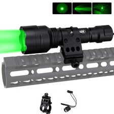 800 Yards Green LED Hunting Light Predator Fl...