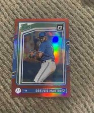 2024 Optic Baseball Rated Prospects #180 Orelvis Martinez Red /99 Blue Jays