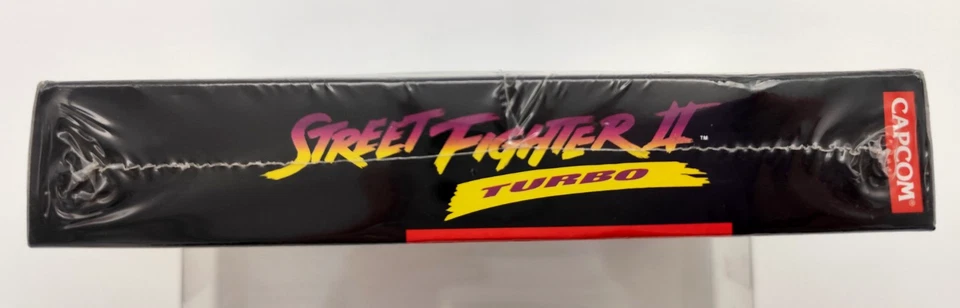 Street Fighter II: Turbo (Super Nintendo SNES, 1993) BRAND NEW Factory H-Sealed! - Image 3 of 4