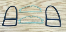 1955 CHEVY LENS GASKET SET PARKING TAIL BACK UP CORRECT STYLE FOAM  ** USA MADE
