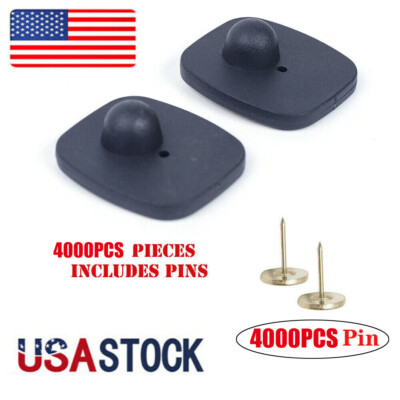 Security Hard Tags Tool System Checkpoint Anti Theft Retail Supermarket 4000PCS