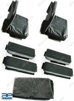 FüR Jeeps Willys Ford MB Gpw Leinen Top Und Kissen Set MilitäR GrüN