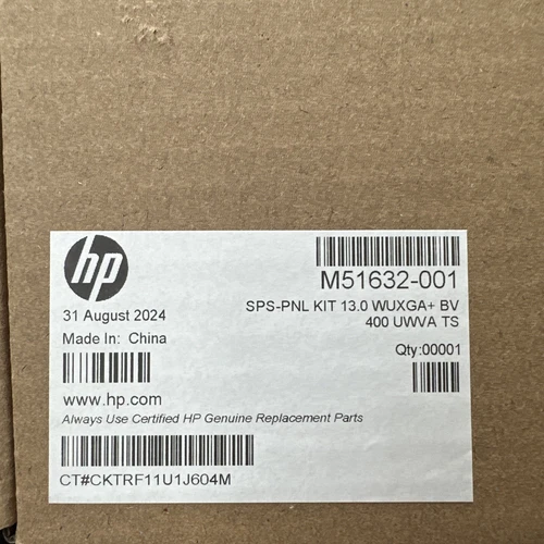 HP M51632-001 SPS-PNL KIT 13.0 WUXGA+ BV  400 UWVA TS ~E~