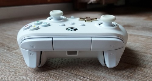 Xbox One PC Windows Wired Remote Power A Fusion White Controller 1518809-01 - Afbeelding 3 van 5