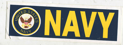 USA Verbandsabzeicen als Aufklber  NAVY 70 x 220 mm (a454) 