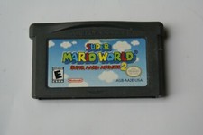 Super Mario World: Super Mario Advance 2 Game Cartridge (AGB-AA2E-USA) - Works