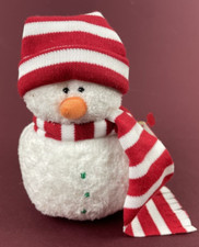 TY Jingle Beanie Baby - MR. FROST the Snowman (4 inch) - MWMTs Ornament Holiday