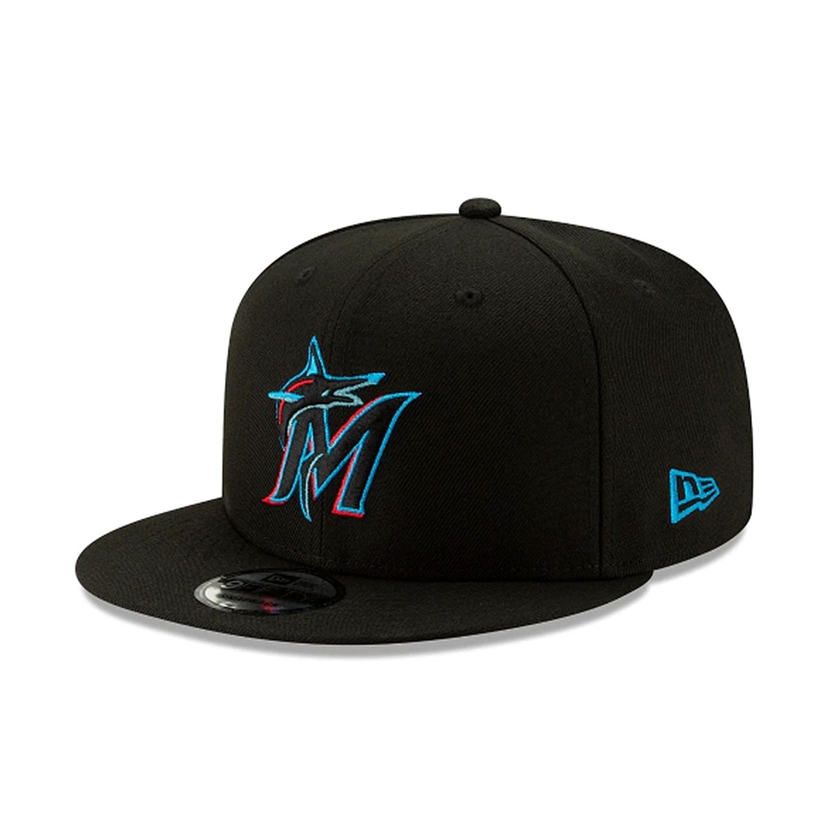 11875066] Mens New Era MLB 9FIFTY Snapback - Miami Marlins