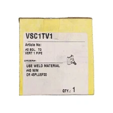 ERICO Cadweld #2 Sol. To Vert. 1" Pipe VSC1TV1 Uses Weld Material #45 W/M Mold