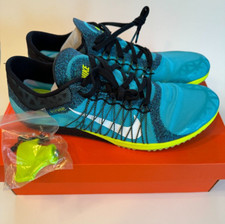 NIKE VICTORY XC 3 UNISEX TRACK SPIKES SHOES BLUE MEN'S SIZE 11 654693-401 NEW