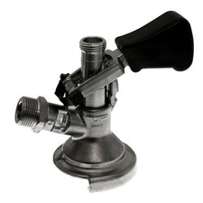 KEG Flach  Kombi Zapfkopf Bier brauen Hobby brauer Flachfitting Fass korbfitting