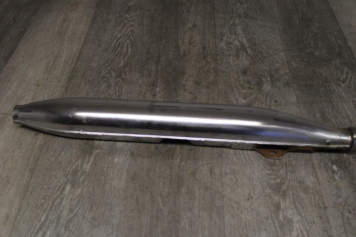 60 61 62 63 Honda Dream CA77 CA72 TUBO DE ESCAPE DERECHO SILENCIADOR BOTE DESLIZABLE Foto 2 de 4