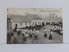 (7230-9) 1908 FRANCO-BRITISH EXHIBITION USED POSTCARD COLLEENS DANCING