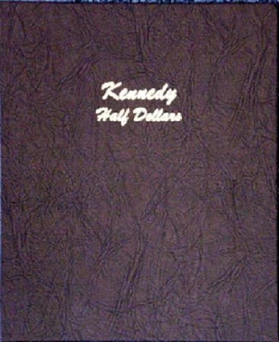 Dansco 7166 Quality Album For Kennedy Half Dollars 1964-2027D Coins Collection