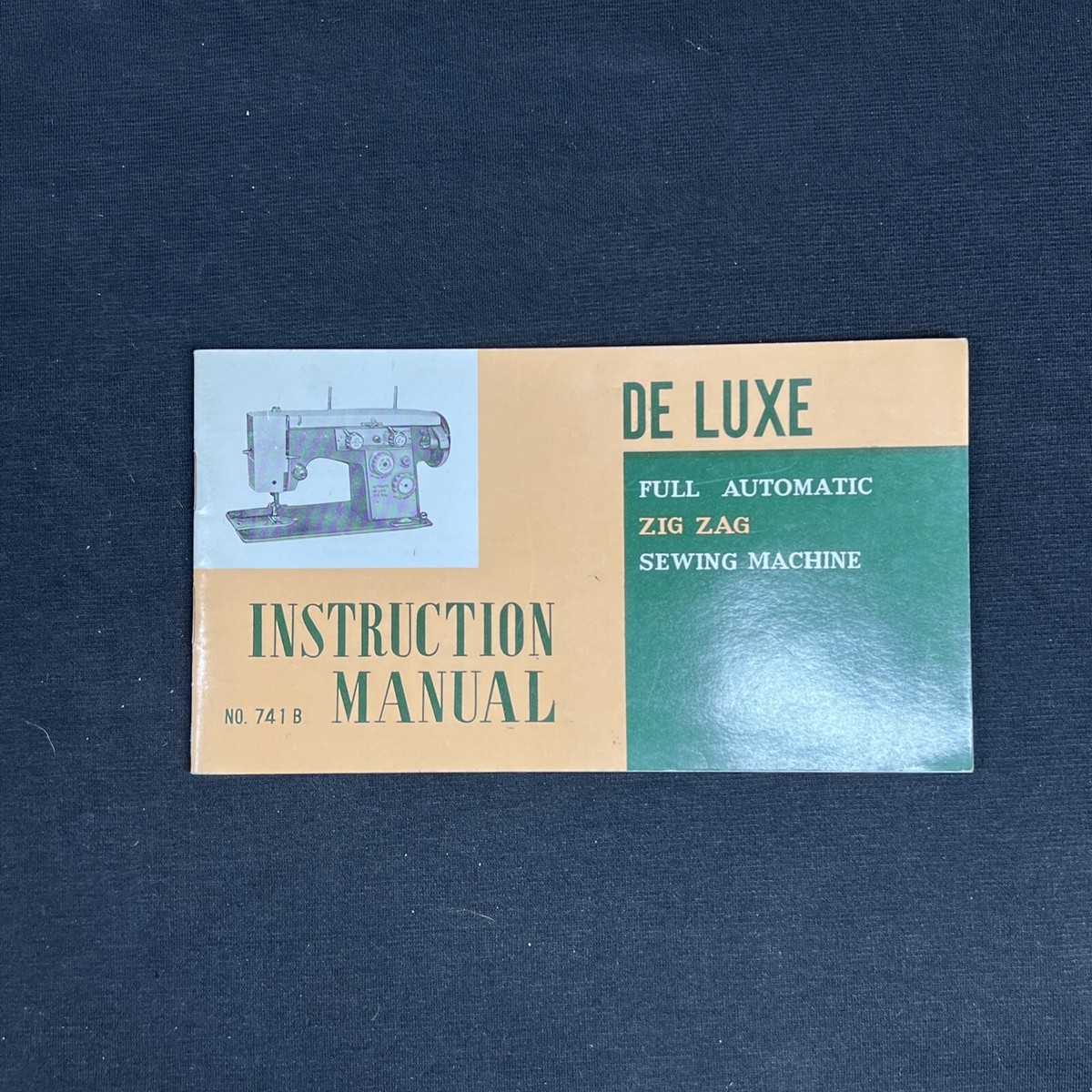 Zig Zag De Luxe Full Automatic Sewing Machine Instruction Manual