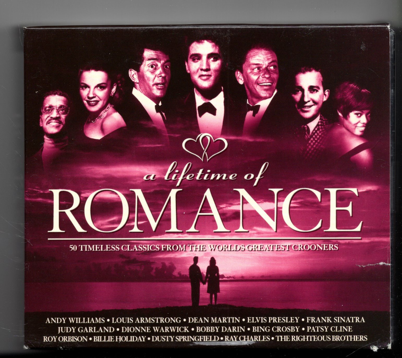(JH608) A Lifetime Of Romance, 50 tracks various artists - 2005 Boxset CDs