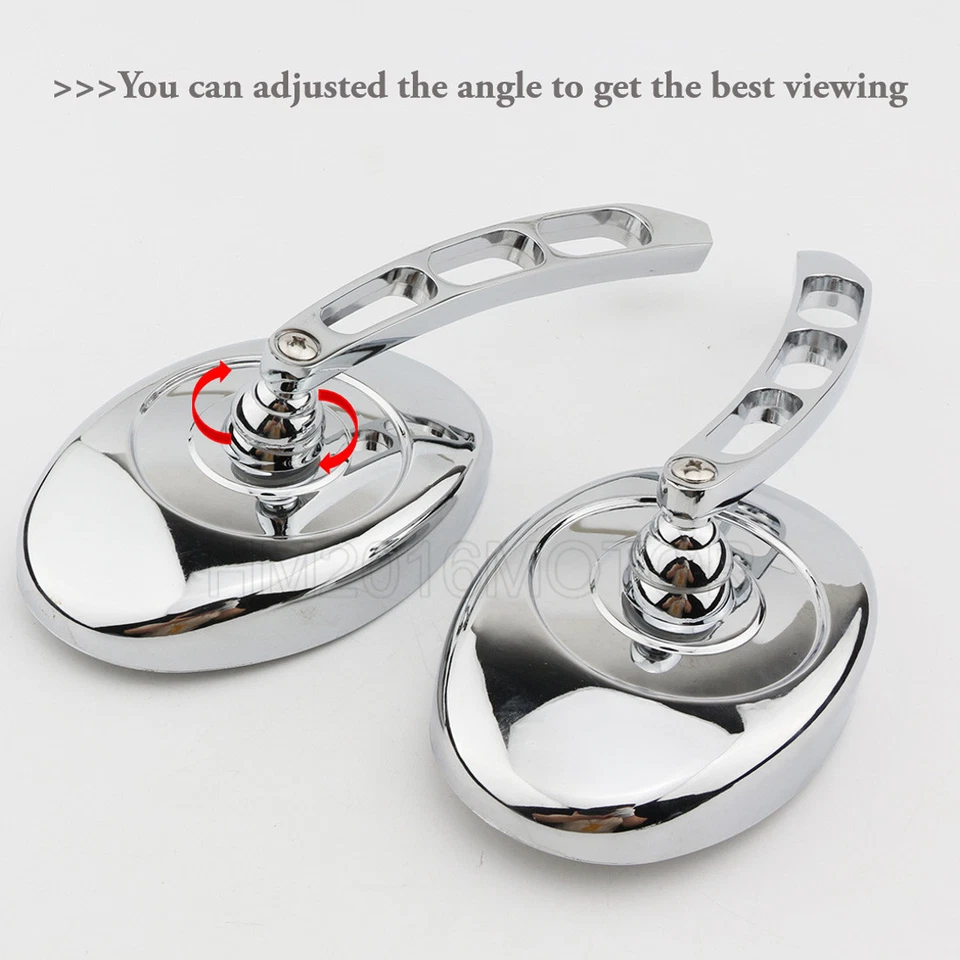 Espejos retrovisores para moto Yamaha V-Star 650 950 1100 1300 Classic Foto 4 de 4