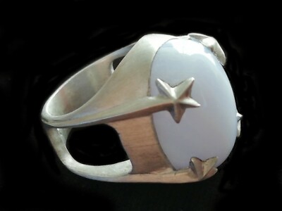 Bague Constellation Thierry Mugler Par Arthus Bertrand - Argent 925 & Pierre De Lune - Taille 54