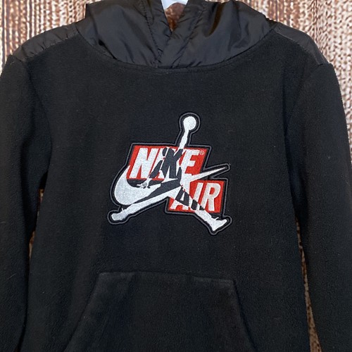 Nike Jordan Jumpman Toddler Hoodie Fleece Sweatshirt Pullover SZ 2-3 years Black - Picture 2 of 5