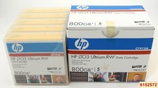 Open Box HP LTO3 Ultrium RW Data Tape Cartridge 800GB 5 pack C7973A