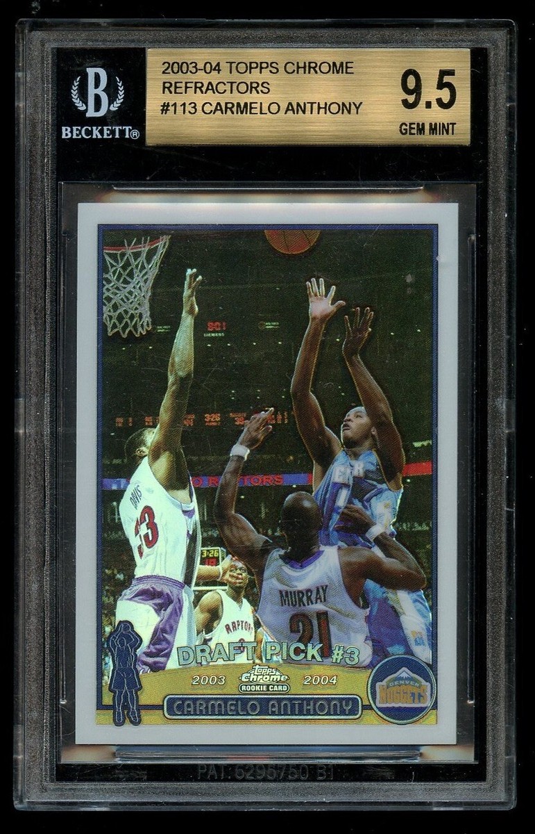 2003 TOPPS CARMELO ANTHONY カーメロ アンソニー RC ルーキー AUTO 