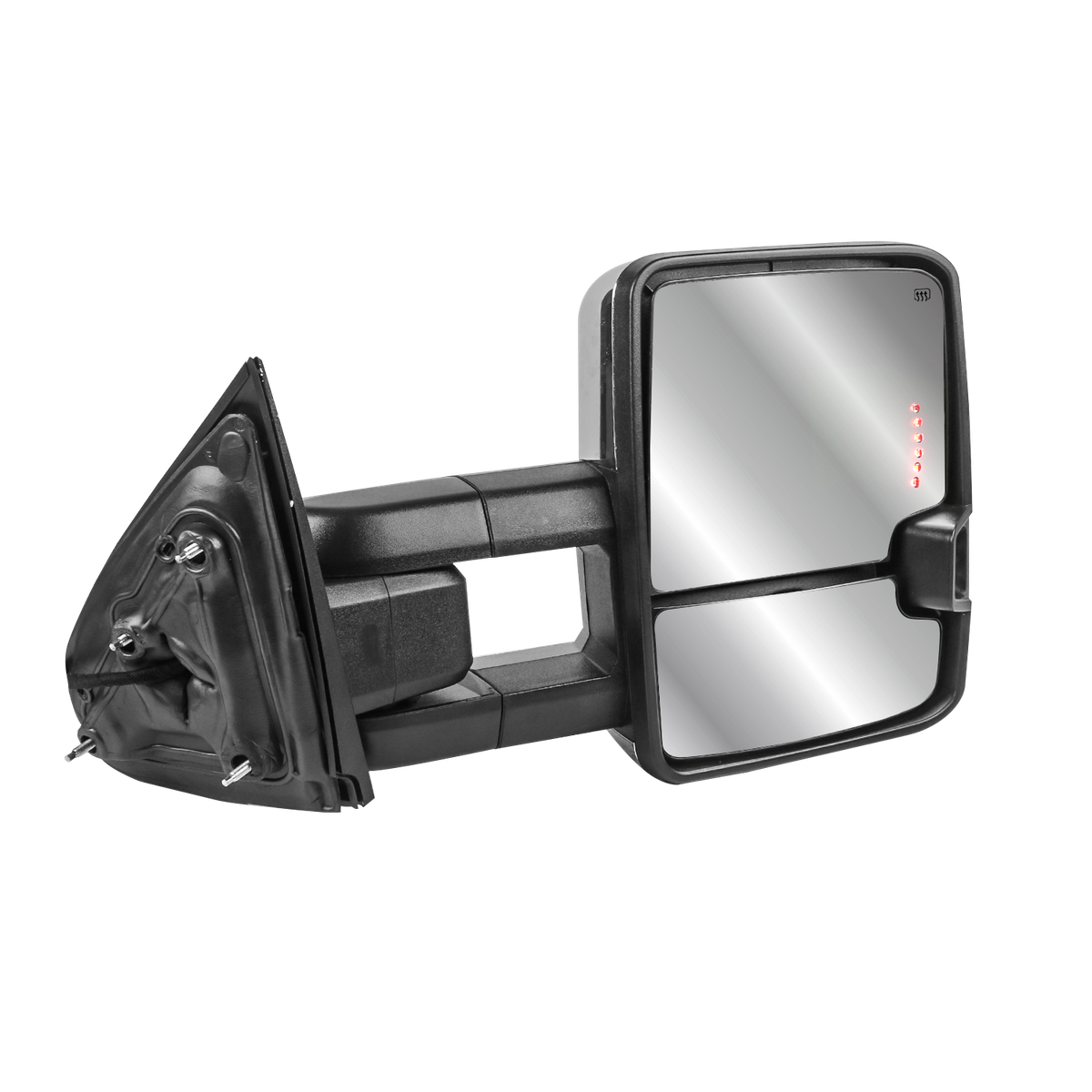 Sideview Mirror AutoShack Side View Mirror Manual Non-Heated Black | Replacement For 2014-2018 Chevrolet Silverado 1500 2014-2018 GMC Sierra 1500 | Passenger Side | 1-PC Passenger Side Mirror - Foto 5