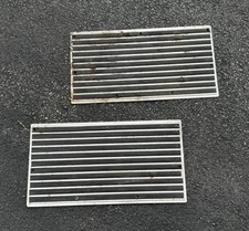 1956 Cadillac Eldorado Seville Rear Left And Right Aluminum Floor Mats Original 1956 Cadillac Eldorado Seville Rear Left And Right Aluminum Floor Mats Original