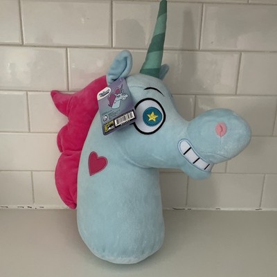 Disney Star vs Forces of Evil Flying Princess Pony Head Unicorn Plush Comic Con