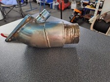 Miscelatore di scarico INOX  per motore Nanni diesel 4.195 HE