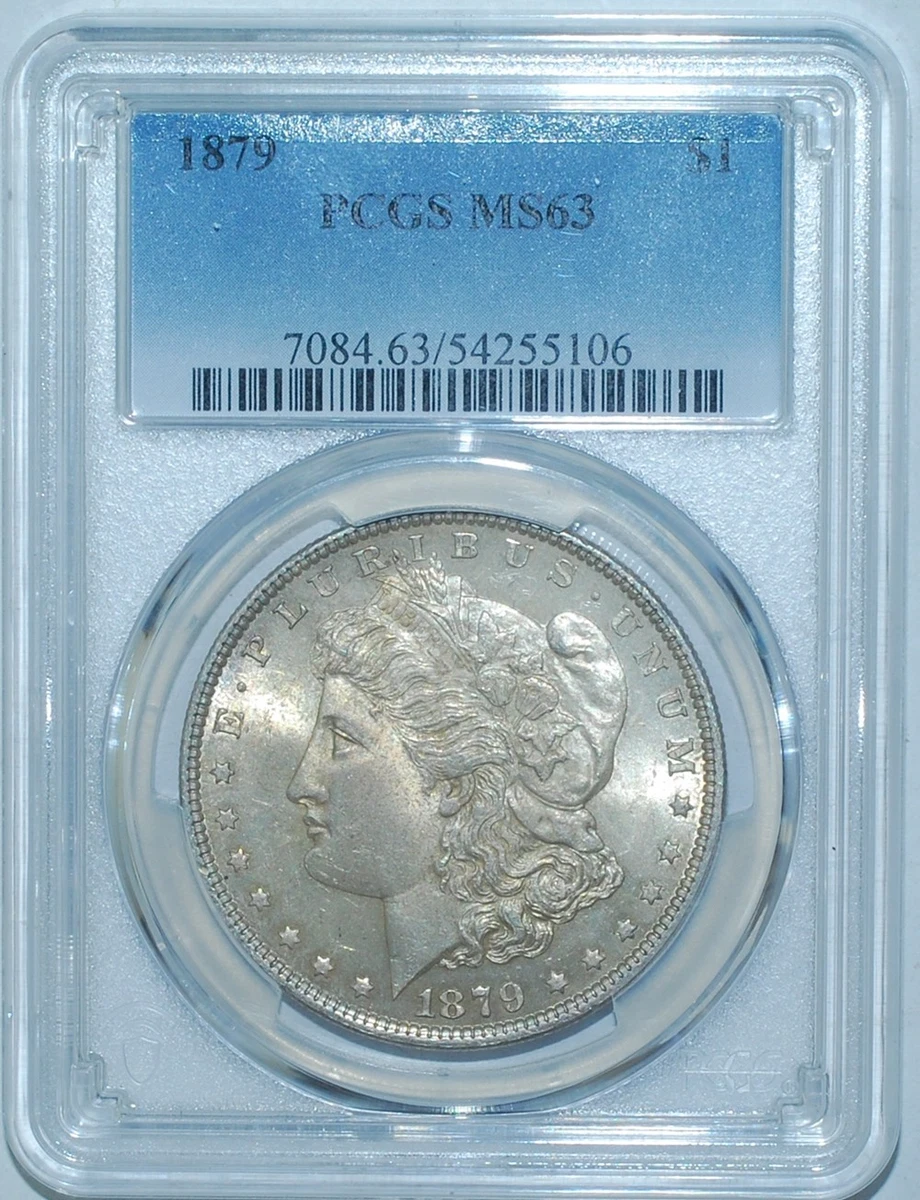 1879年 モルガン・ダラー PCGS MS63 1879 Grade MS 63 Morgan US Dollars for sale | eBay