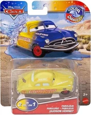 Disney Pixar Cars COLOR CHANGER FABULOUS HUDSON HORNET  SAVE 8%