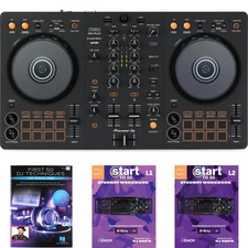 Pioneer DJ DDJ-FLX4 2-deck Rekordbox and Serato DJ Controller with Hal Leonard