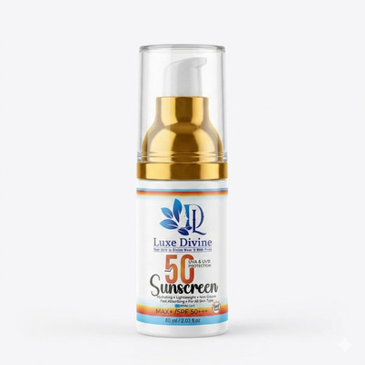Sunscreen 50-SPF 50+++ UVA & UVB Protection-60mls